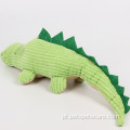 Brinquedo de cão de crocodilo de pelúcia de fábrica com som
